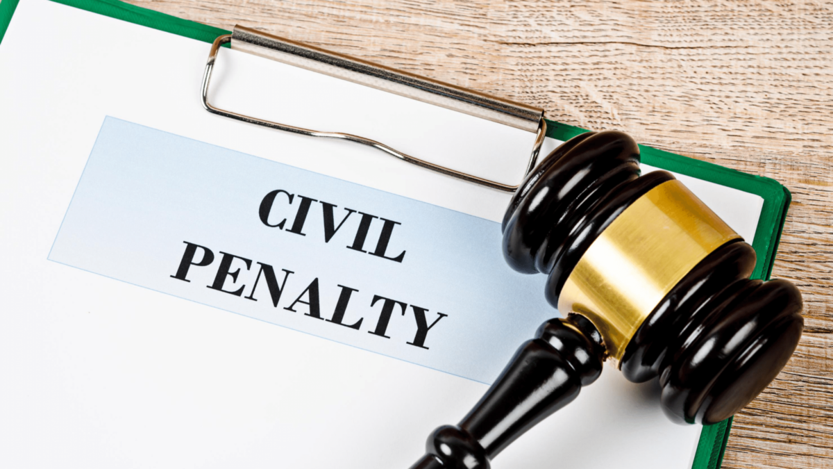 What is a civil penalty
